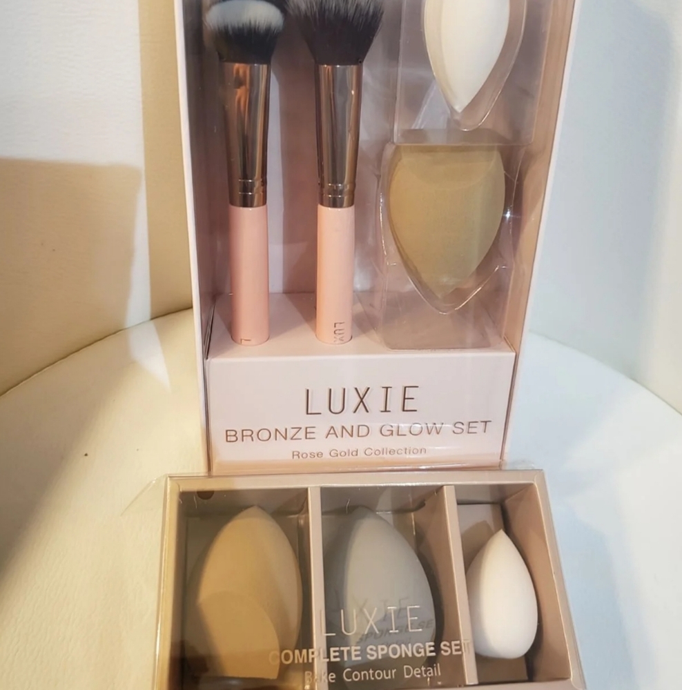 Luxie brush & sponge sets
